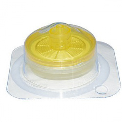 Шприцевые фильтры ABLUO, Ацетат целлюлозы (АЦ), 0.45 мкм, 25 мм, стерильные, цвет желтый, 50 шт/уп FJ25ASCCA004FL01