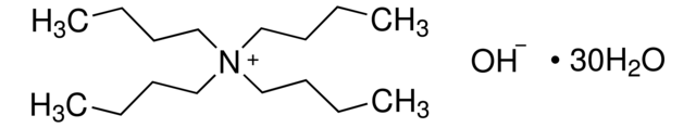 Тетрабутиламмония гидроксид 30-гидрат,  ≥98.0% (T) , 100 г 86866-100G